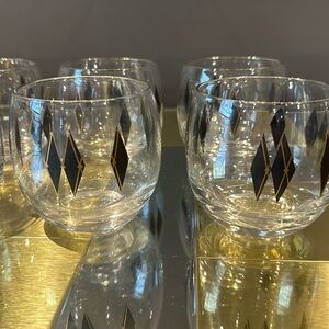 Vintage rocks glasses set of 2 of 8 glasses